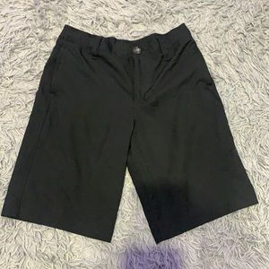 Black Under Armour Golf Shorts